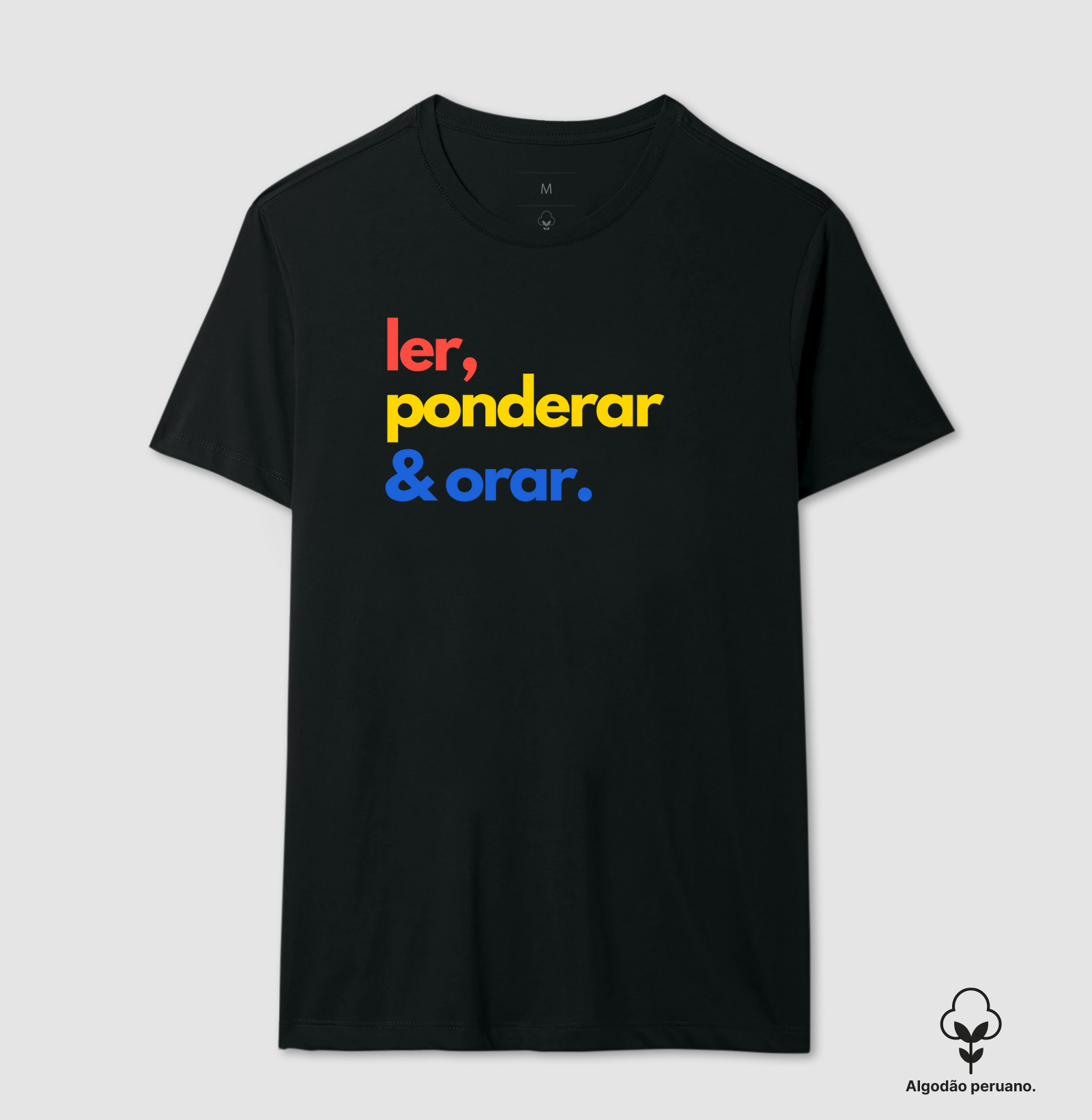 Ler, ponderar & orar - colorido