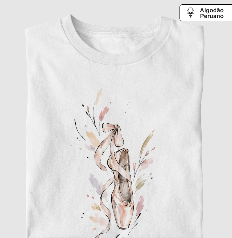 Sapatilha aquarela grande