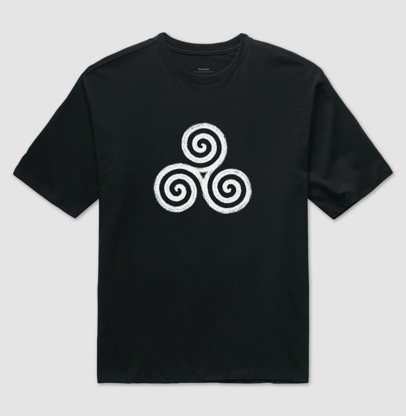 Triskle - Camiseta Oversized