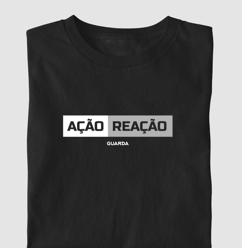 Camiseta Infantil Ação Reação