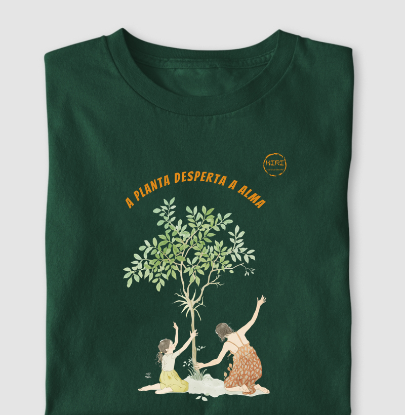 Camiseta KIRI - A planta desperta a alma