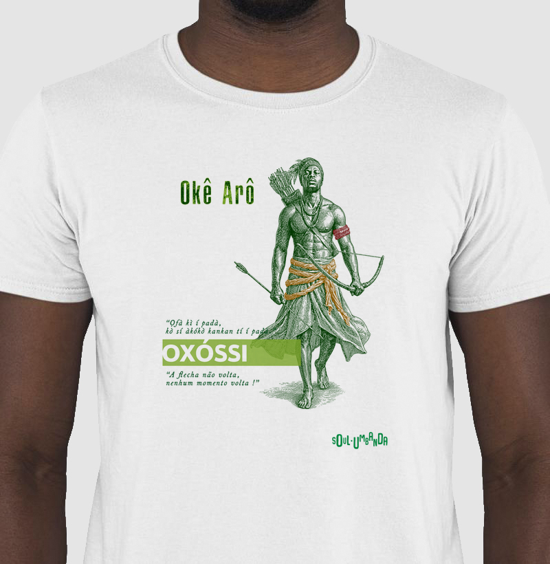 camiseta OXÓSSI iorubá