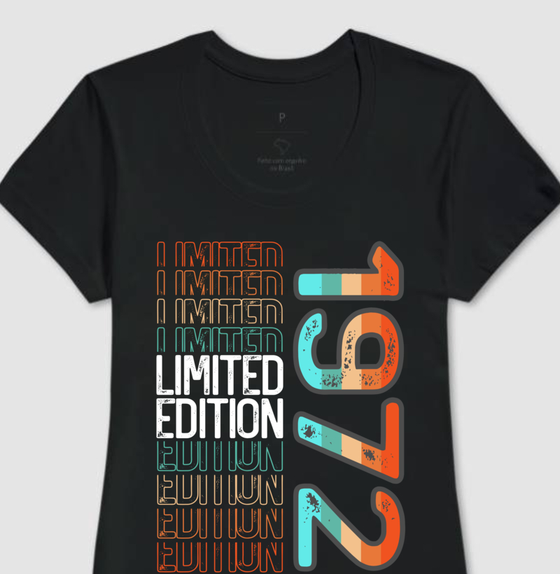 Camisa Limited Edition 1972 fem