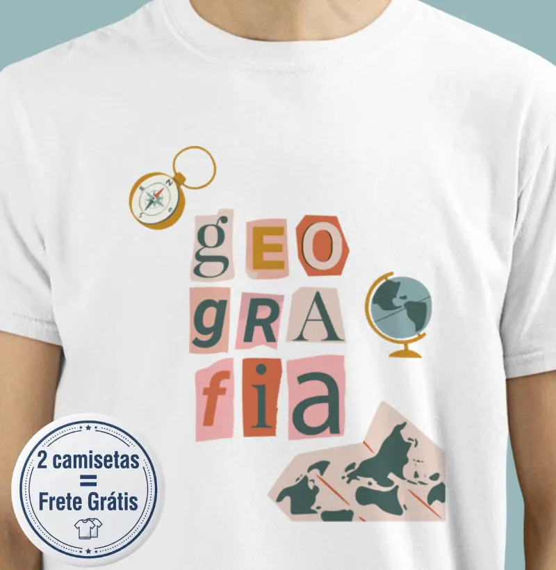 Camiseta Premium Geografia