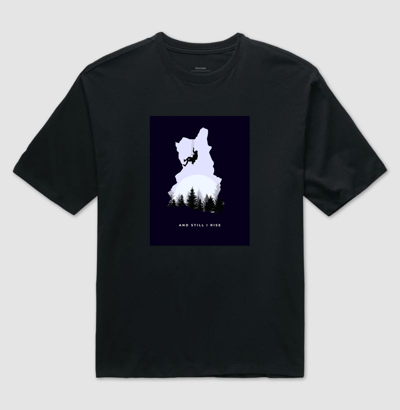 Camiseta Oversize Lobo da Montanha