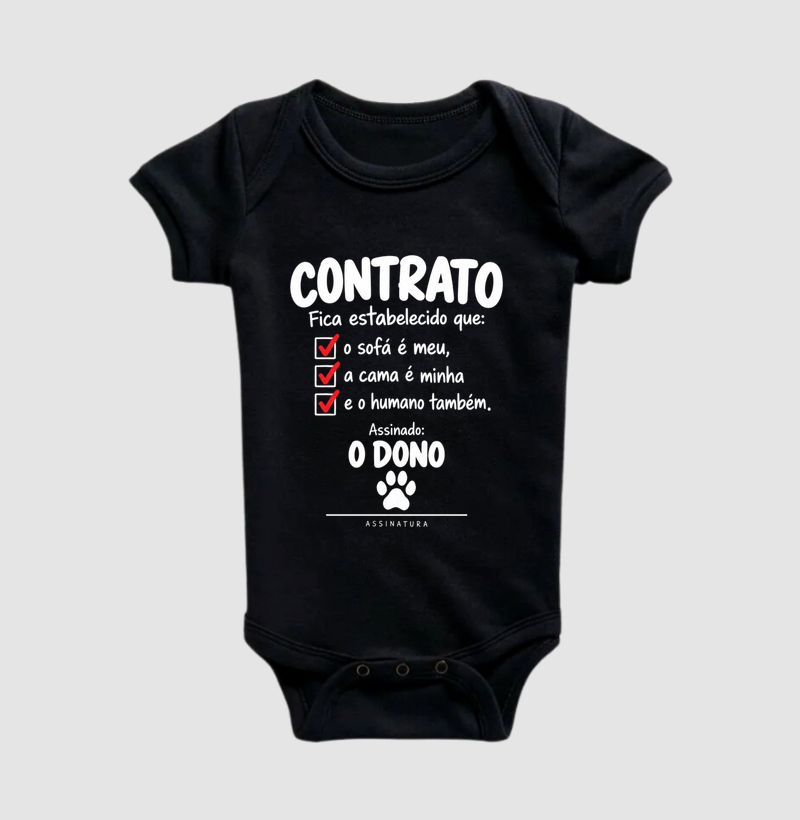 Dono da Casa - Body Infantil