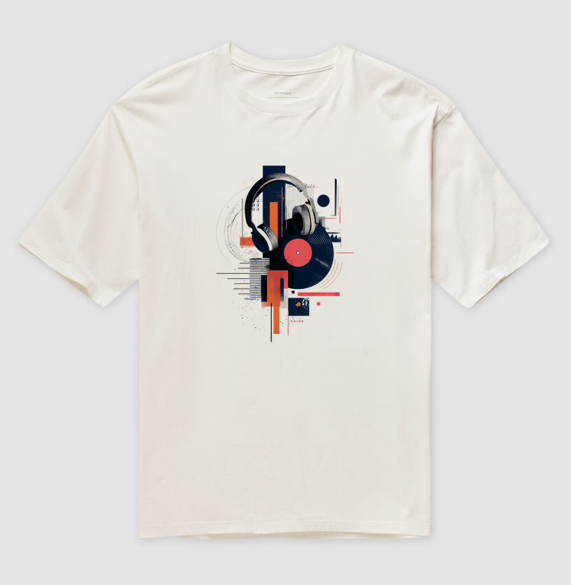 Camiseta Oversized Vinil Urbano | Posto80