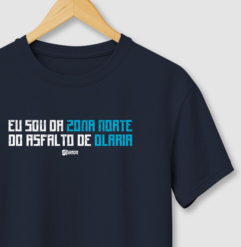 Eu sou da Zona Norte do asfalto de Olaria