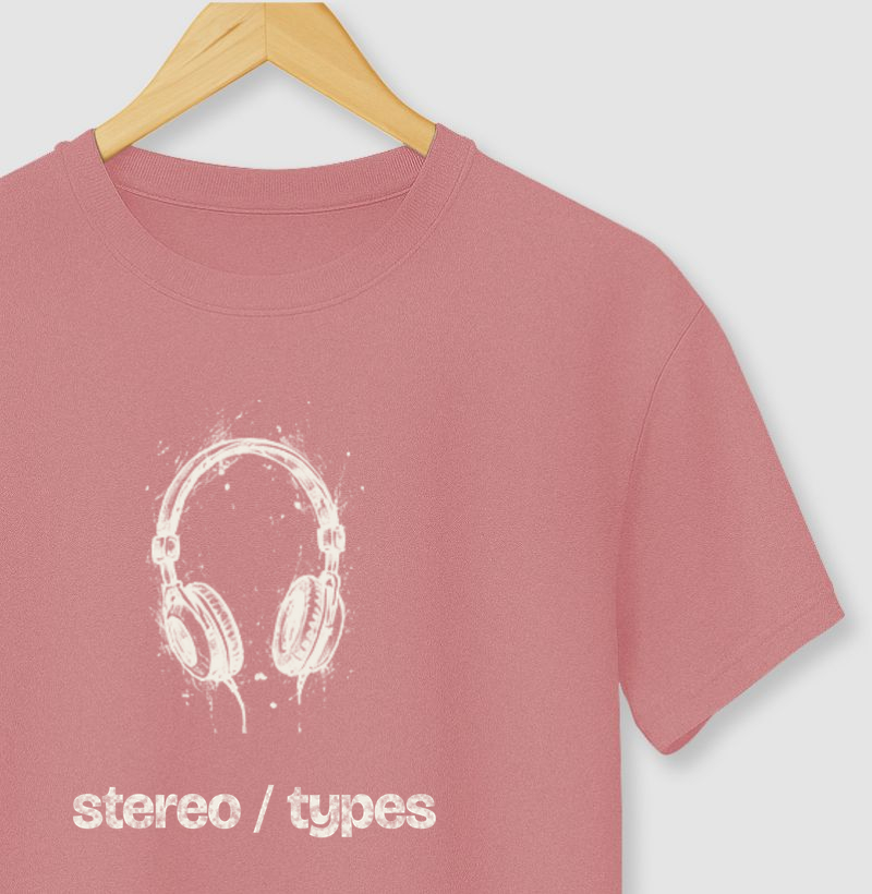 Fone Retrô · Carvão · Traço Claro · STEREO TYPES