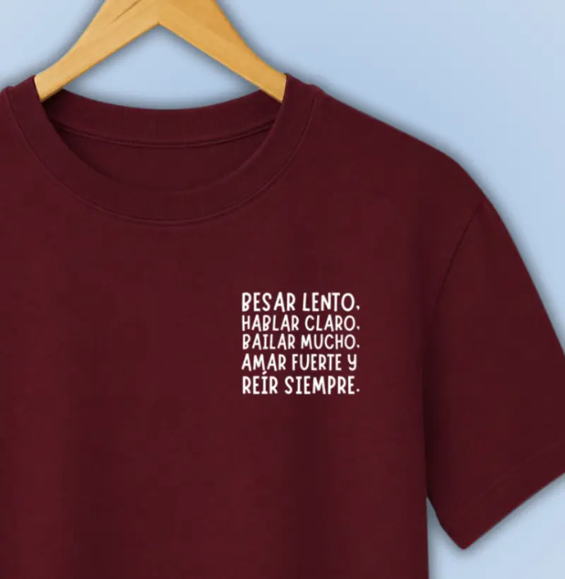 bejar lento, hablar claro