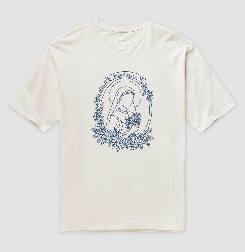 Camiseta Oversized Graça
