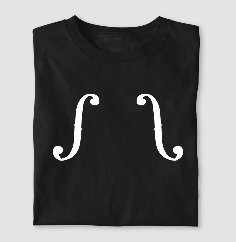 Elongated Violin F-Hole