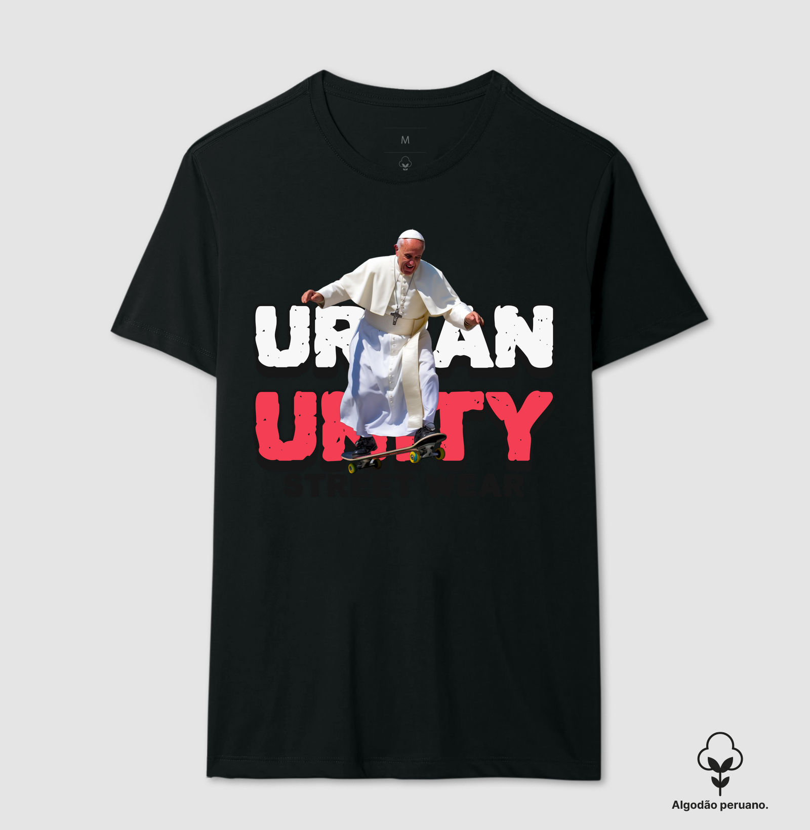 PAPA POP - Camiseta Algodão Peruano