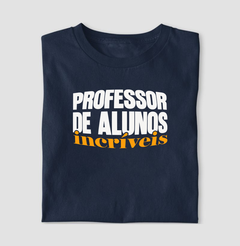 Professor de alunos incríveis