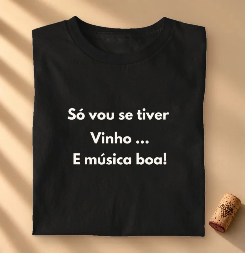 Camiseta Música Boa