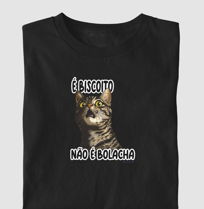 É Biscoito - Camiseta