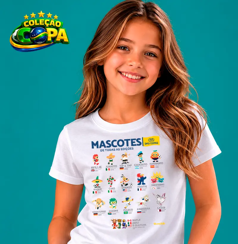 Mascotes das Copas - F Kids