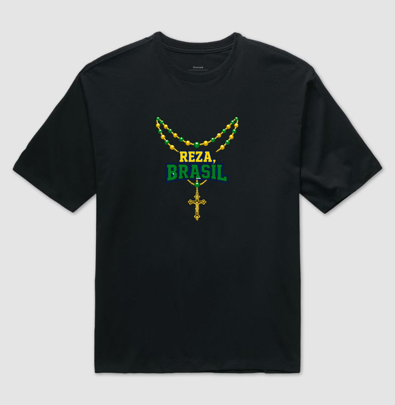 Camiseta Oversized REZA BRASIL