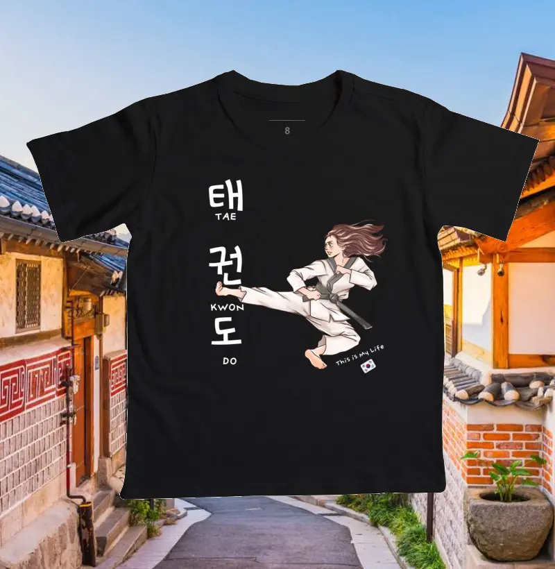 Taekwondo is my life kids