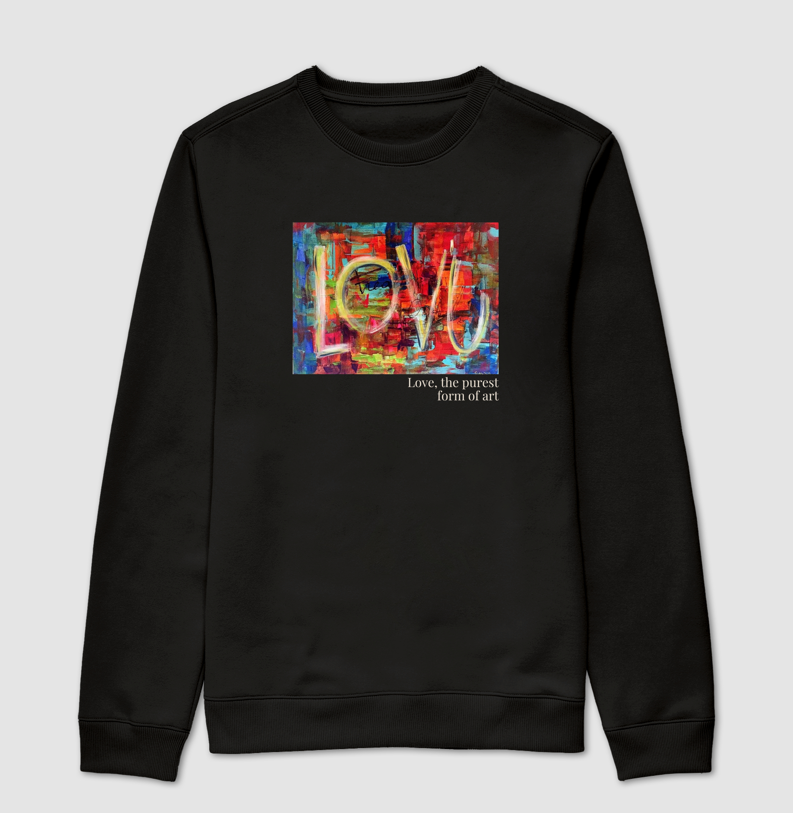 Love Art Moletom