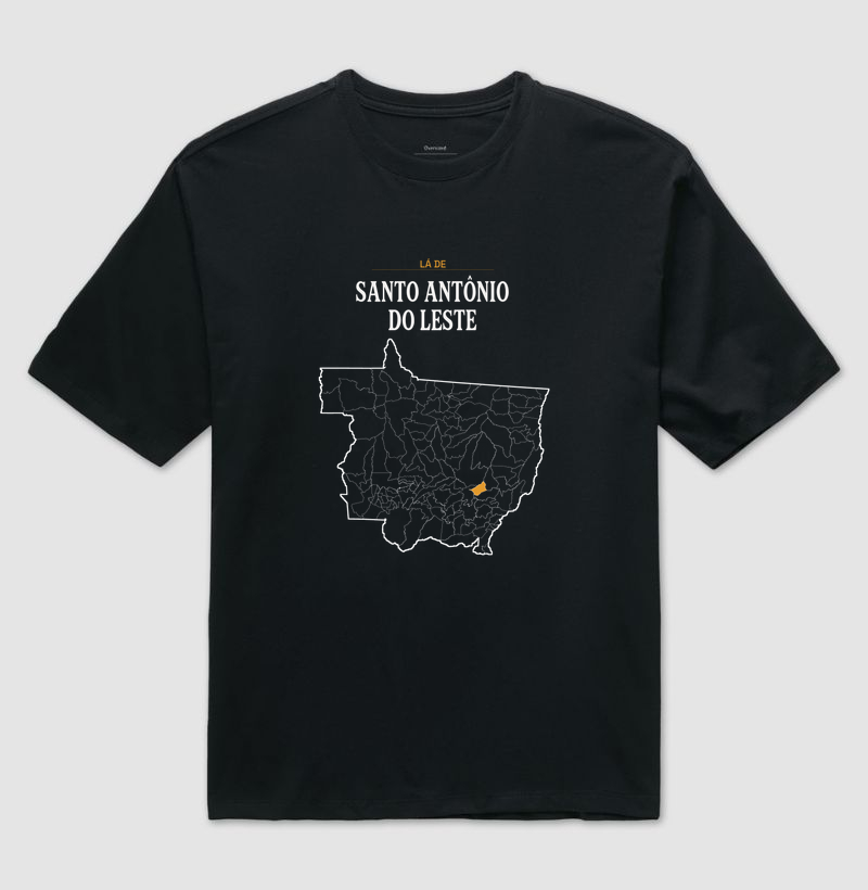 Santo Antônio do Leste | Território MT - Camiseta Oversized