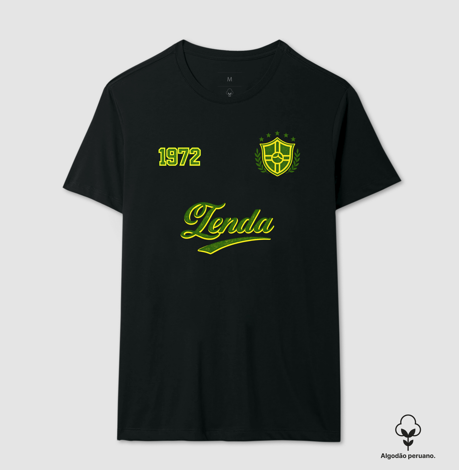 SELEÇÃO 1972 LENDA - Camiseta Algodão Peruano