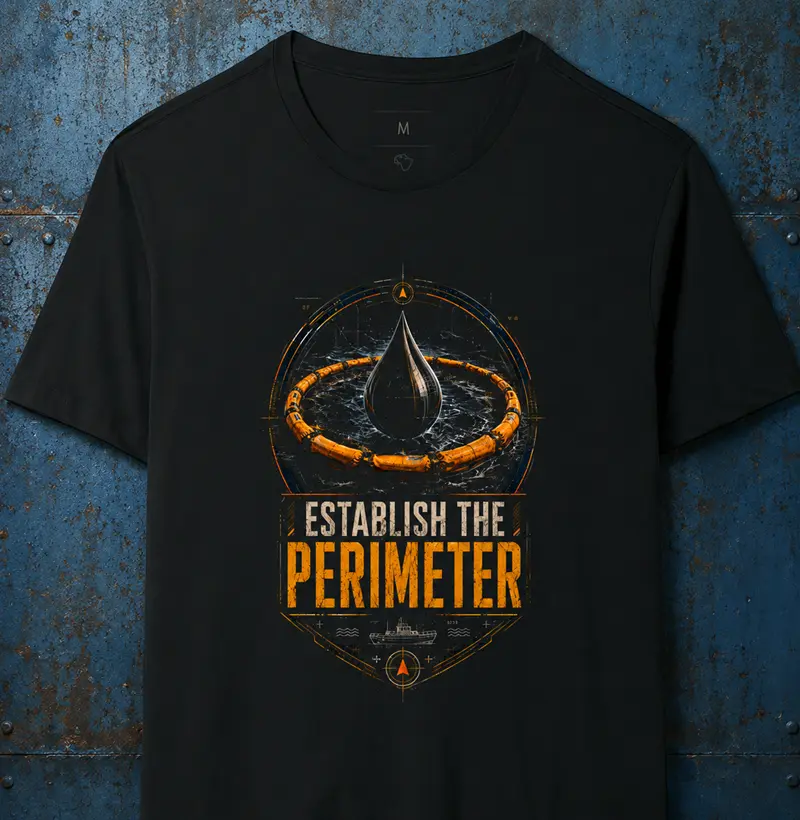 Oil Spill, Establish the Perimeter - Camiseta