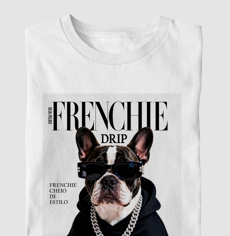 Frenchie Drip 😎🐾 - Camiseta Infantil