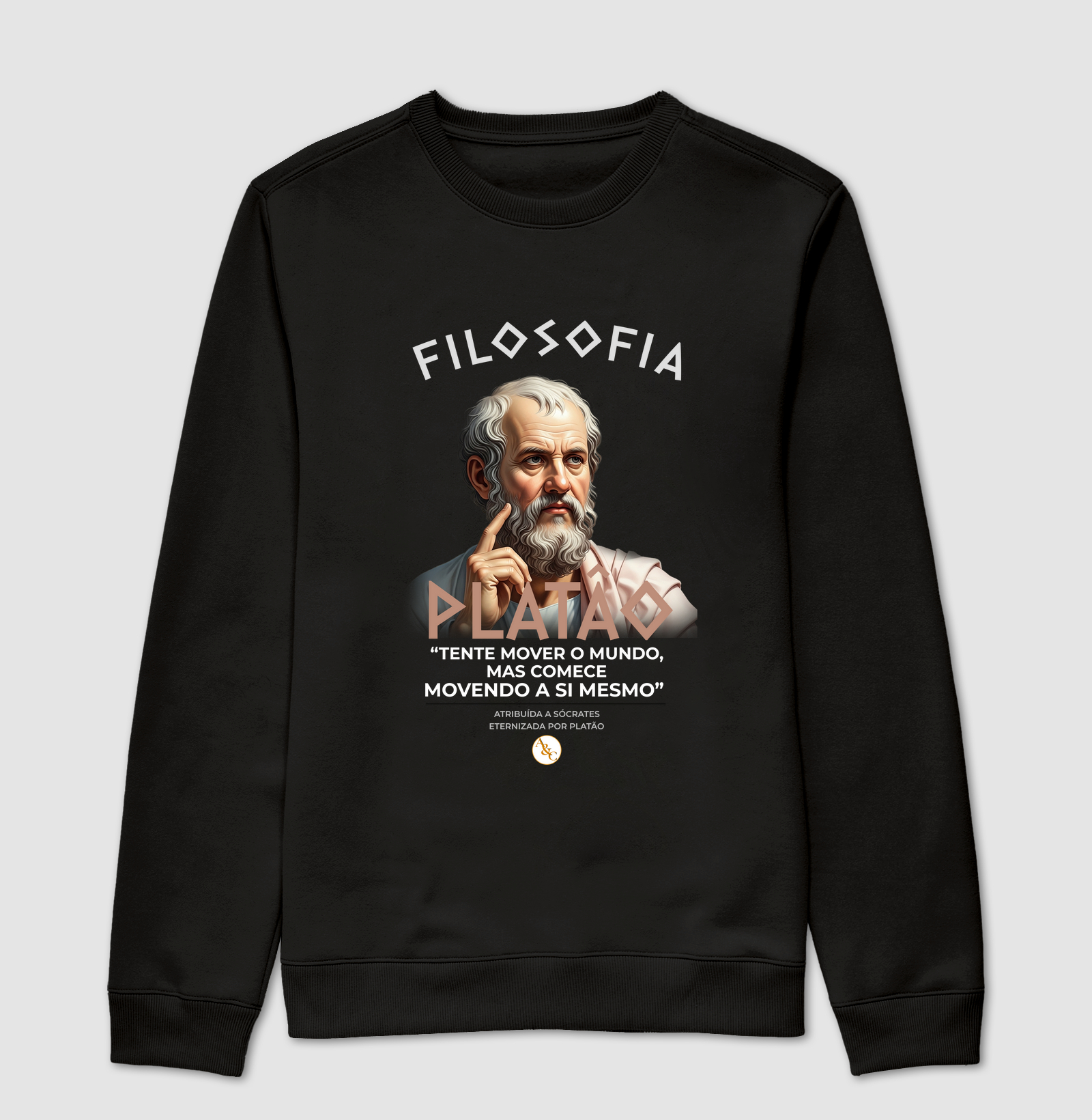 Camiseta Filosofia - Platão