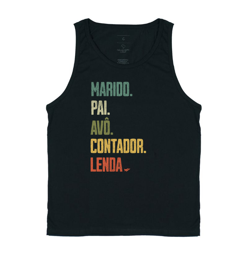 MARIDO. PAI. AVÔ. CONTADOR. LENDA. - Regata