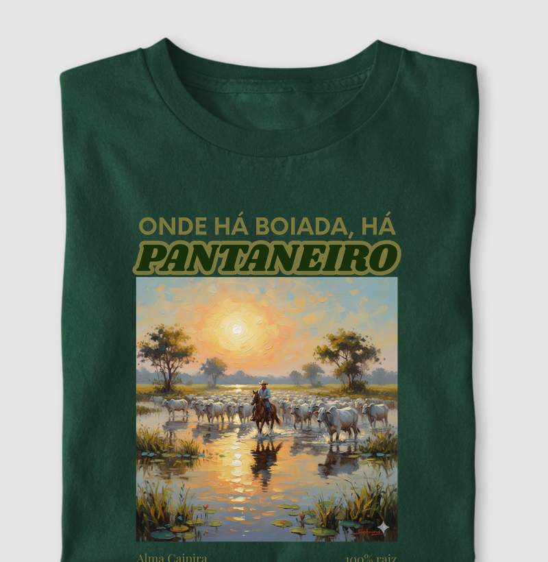 Onde há boiada, há pantaneiro