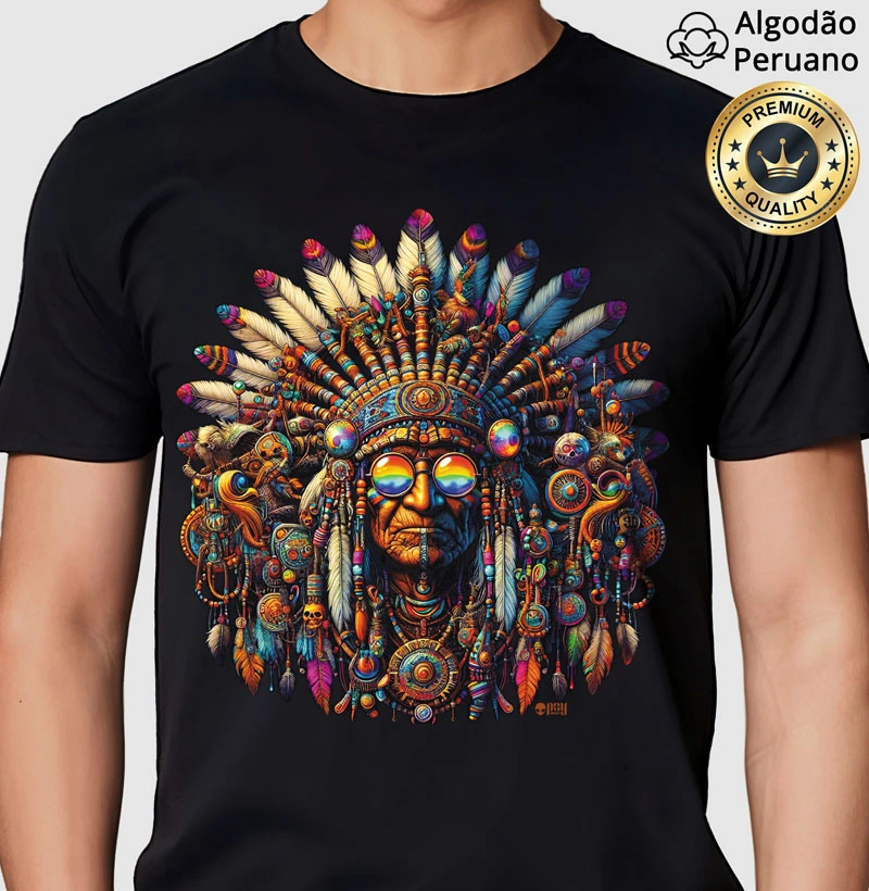 Índio Adornado (Tupã) (Algodão Peruano)