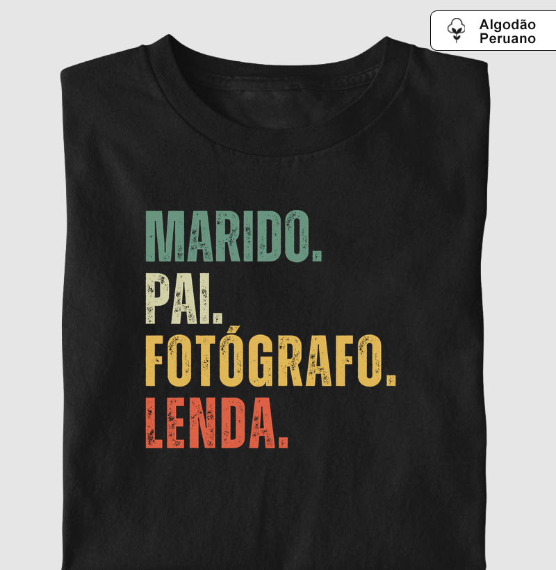 Marido, Pai, Fotógrafo, Lenda