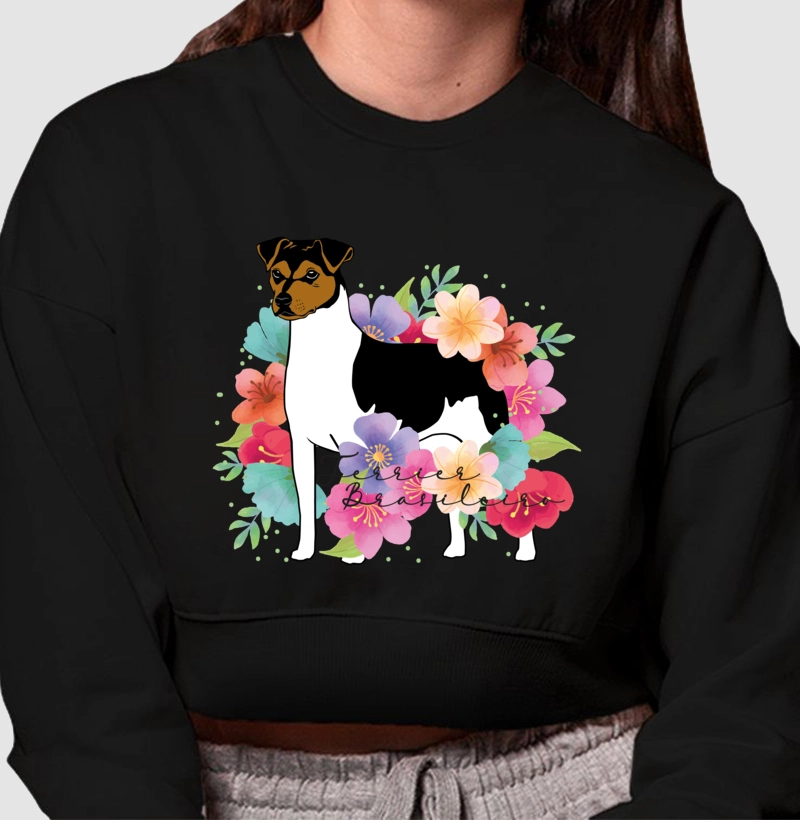 Terrier Brasileiro Floral