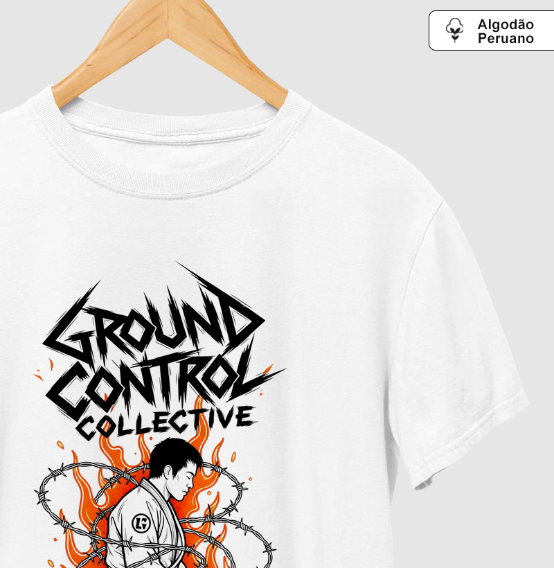 Ground Control - Jiu-Jitsu - Algodão Peruano