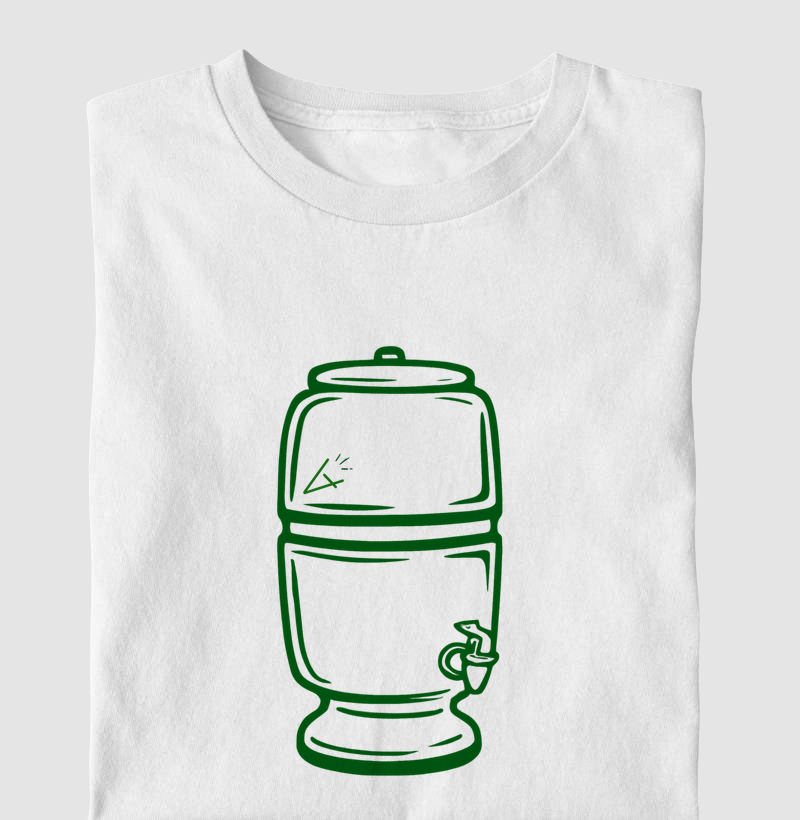 Camiseta filtro de barro