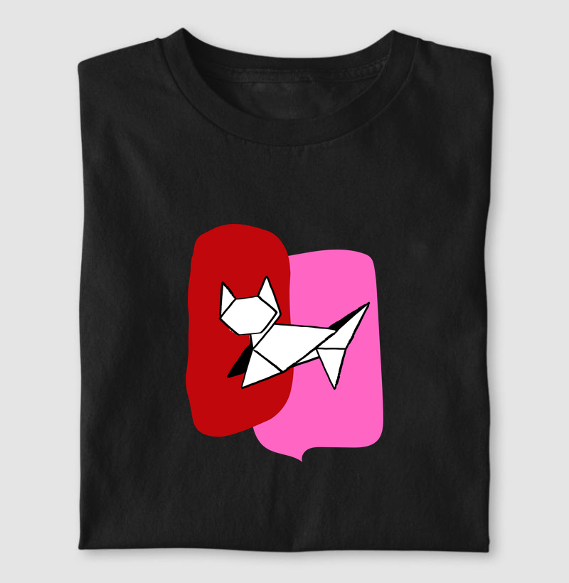 Origami Cat — Movimento Vermelho