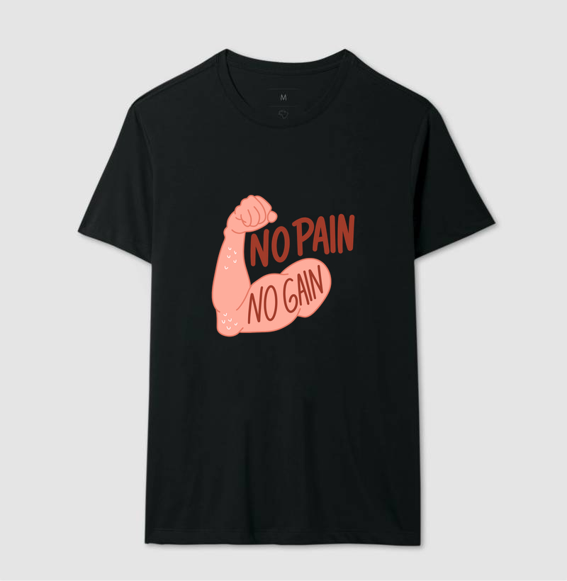 Camisa No pain no gain
