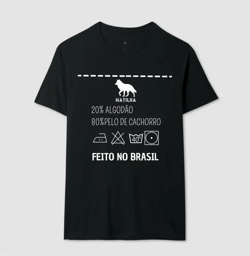 20% Algodão 80% Pelo de Cachorro