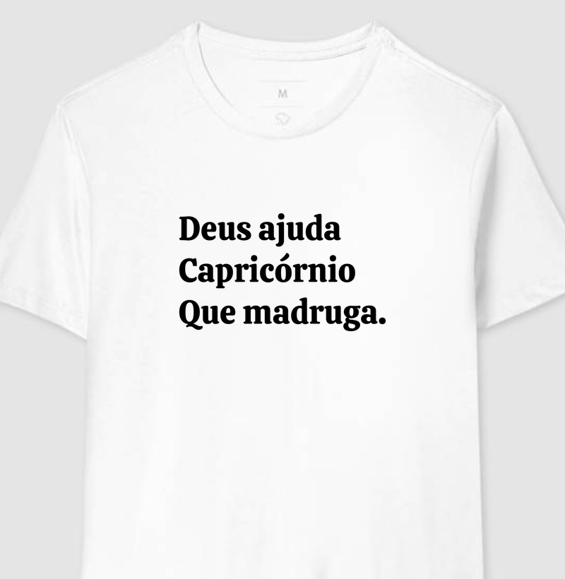 Deus ajuda Capricórnio