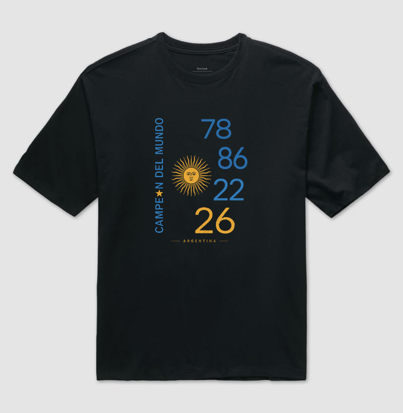 CAMPEÓN DEL MUNDO 78 - 86 - 22 - 26 ARGENTINA
