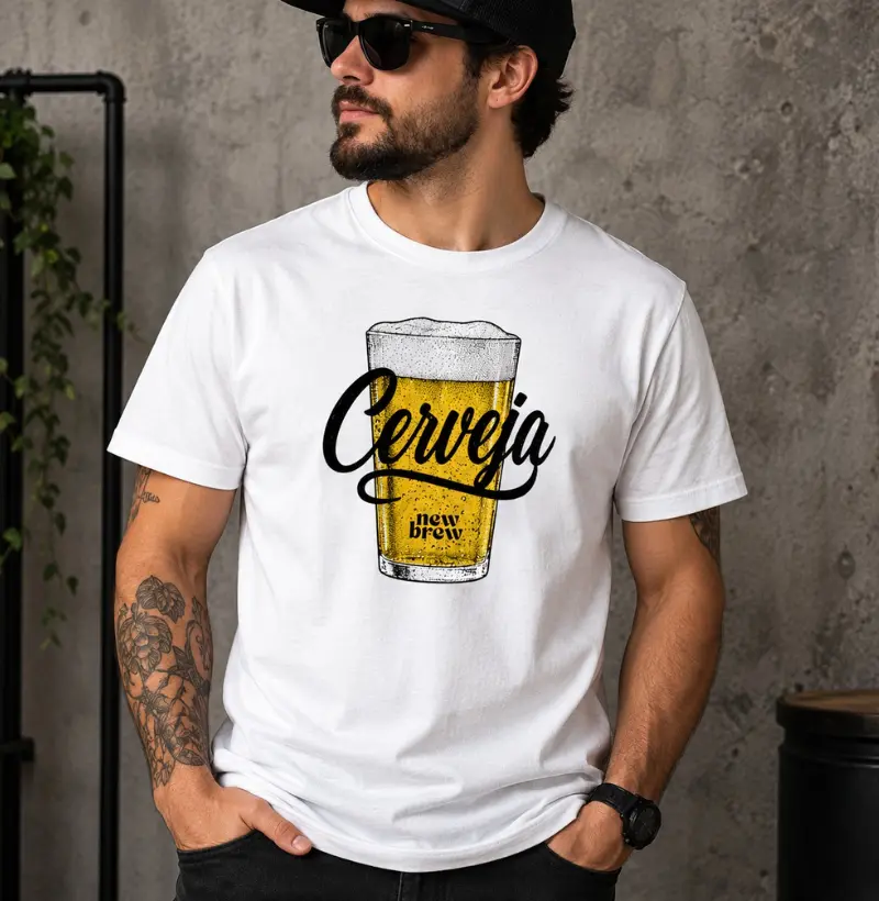 Cerveja - New Brew - Camiseta