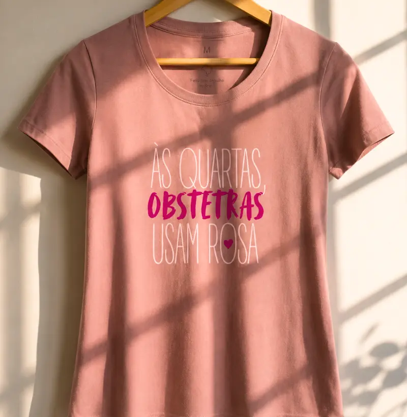 Às Quartas, Obstetras usam Rosa