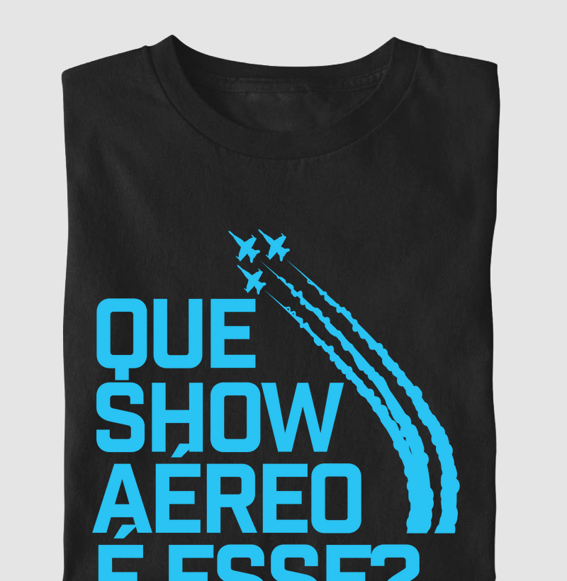 Camiseta Infantil - Show Aéreo