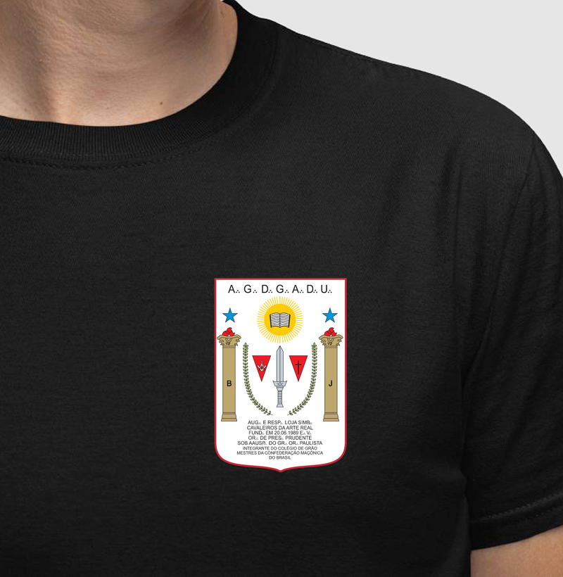 PERSONALIZADA ARLS CAVALEIROS DA ARTE REAL (LOGO) - Mr. GADU 