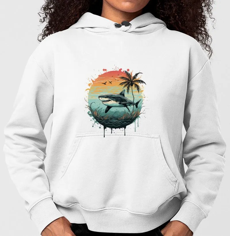 Casaco de Moletom Tubarão