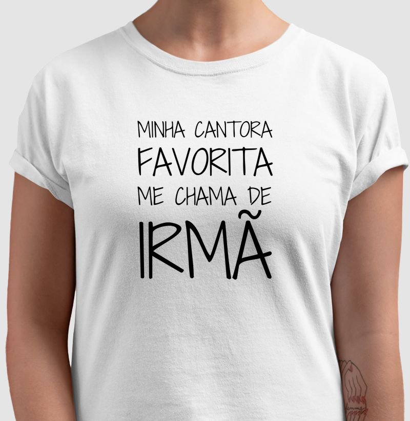 Minha Cantora Favorita Me Chama de Irmã