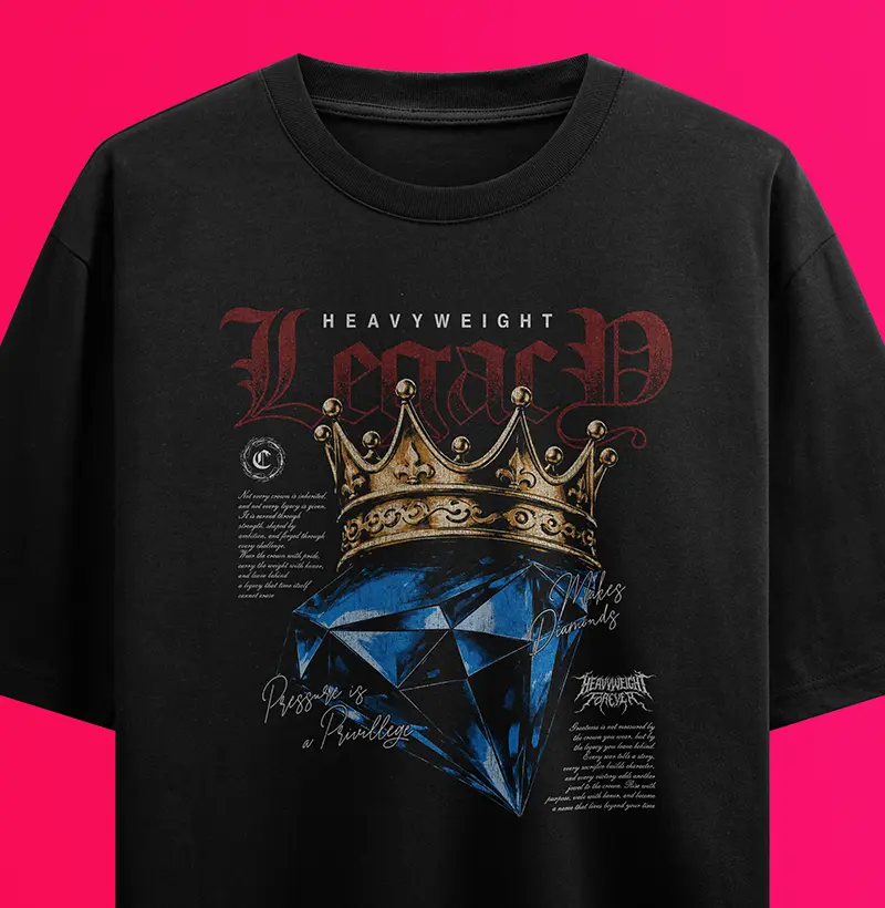 Pressure is a Privilege - Camiseta Oversized
