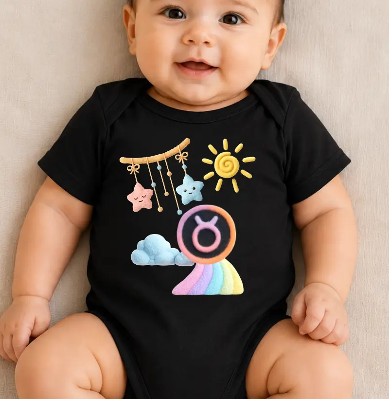 Body Bebê Touro – Doce Estrelinha Serena