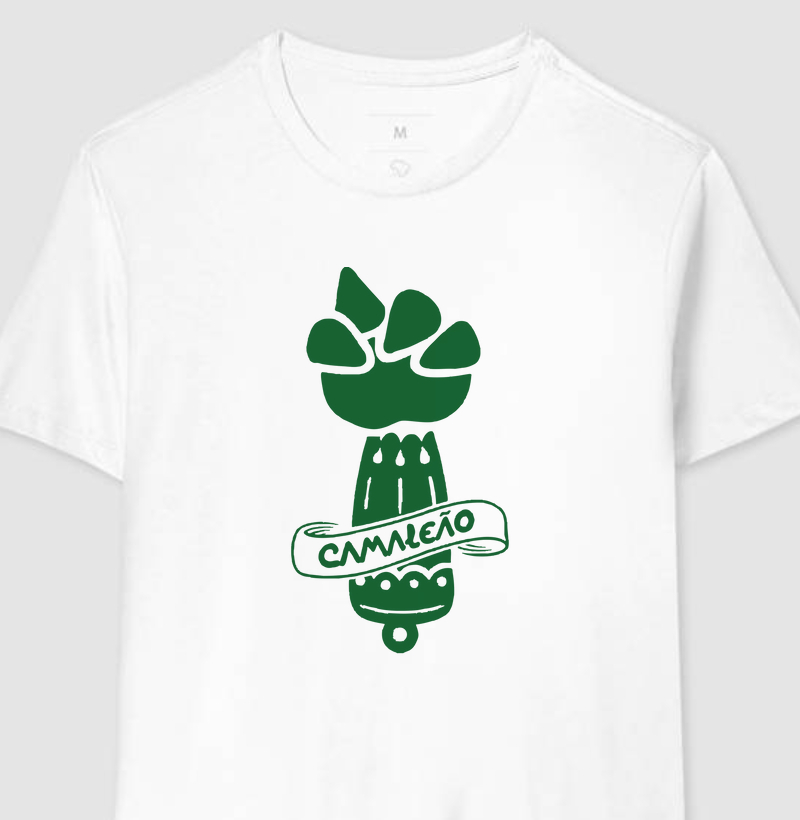 Camiseta Masculina Camaleão Figa